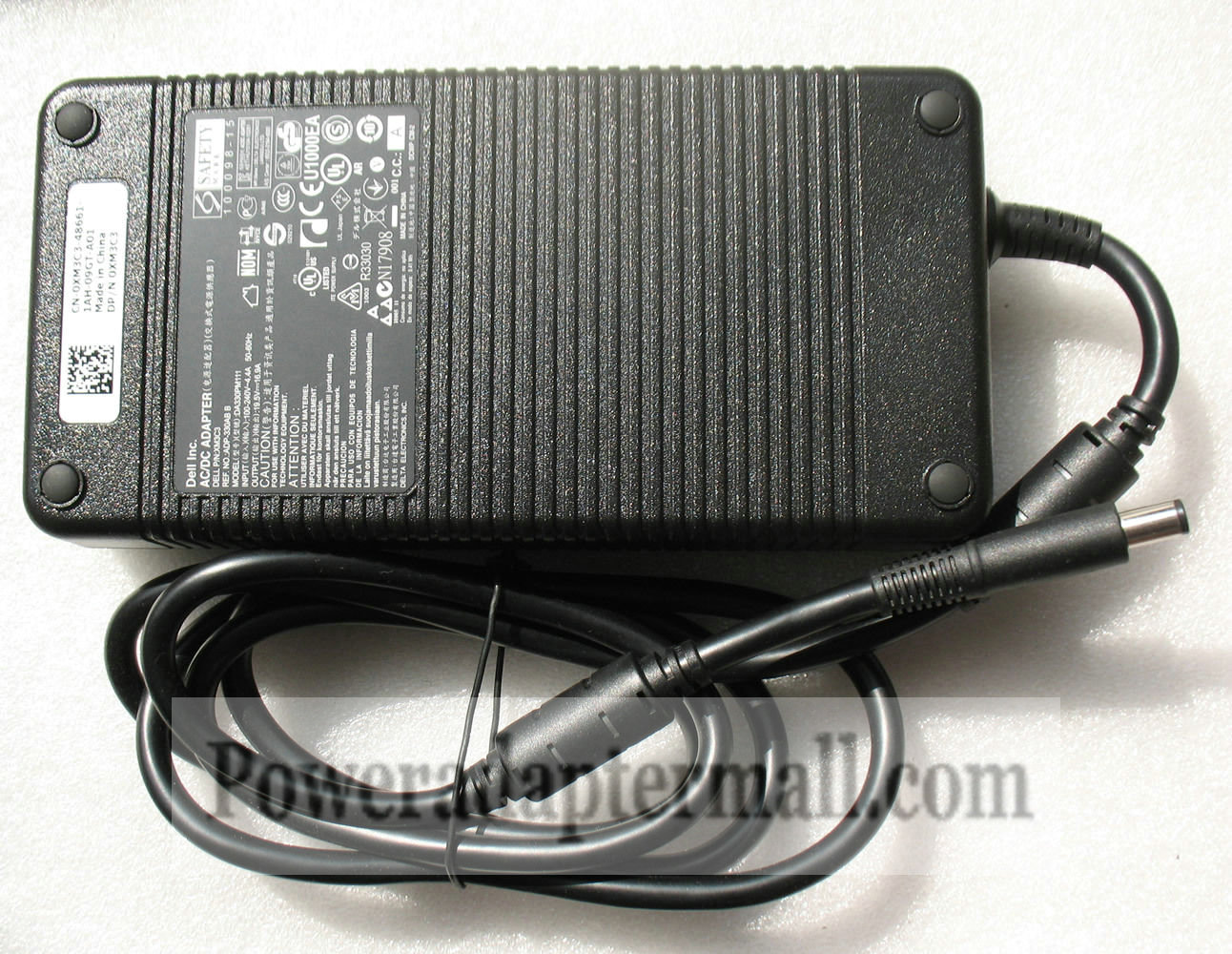 330W Dell Alienware 5X3NX 332-1432 Gaming Desktop AC Adapter